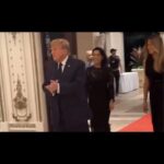 President Trump and Melania entered Mar-a-Lago with Vivek and his wife last night.