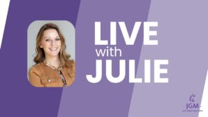 LIVE WITH JULIE 			Live Chat